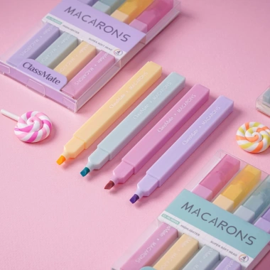 Bút Highlight Pastel Classmate Đầu Siêu Mềm CL-HL5S - Đa Năng Viết Calligraphy, Nhớ, Tiêu Đề, Giá 49.900₫