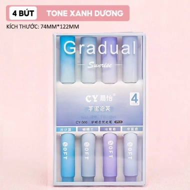 Bút Highlight Pastel – Dạ Quang Học Sinh, Ghi Chú Nét Rõ, Trang Trí Sổ Tay 8