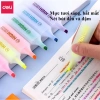 Bút Highlight Pastel Deli - Đánh Dấu Nhớ Dạ Quang, khô, cho học sinh, 9.000đ 3