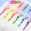 Bút Highlight Pastel Deli - Đánh Dấu Nhớ Dạ Quang, khô, cho học sinh, 9.000đ 9
