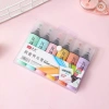 Bút Highlight Pastel Set 6 - Bút Nhớ Màu Dẹt Dịu, Bảo Vệ Mắt, Giá 22.500₫