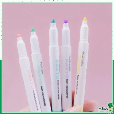 Bút highlight Pastel Thiên Long Pazto HL-016 - Dạ quang rửa được, nhiều màu tươi sáng 3