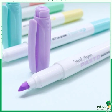 Bút highlight Pastel Thiên Long Pazto HL-016 - Dạ quang rửa được, nhiều màu tươi sáng 5