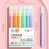 Bút Highlight QRNYYOE Morandi Macaron Dung Tích Lớn, Thiết Kế Tam Giác Chống Mỏi Tay, An Toàn Mắt Học Tập 35.750 VND 2