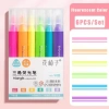 Bút Highlight QRNYYOE Morandi Macaron Dung Tích Lớn, Thiết Kế Tam Giác Chống Mỏi Tay, An Toàn Mắt Học Tập 35.750 VND 10