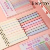 Bút Highlighter BERNYTRO Pastel Kawaii 2 đầu huỳnh quang - Đồ dùng văn phòng phẩm thẩm mỹ, giảm giá 61.710₫