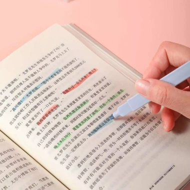 Bút Highlighter BERNYTRO Pastel Kawaii 2 đầu huỳnh quang - Đồ dùng văn phòng phẩm thẩm mỹ, giảm giá 61.710₫