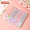 Bút Highlighter BERNYTRO Pastel Kawaii 2 đầu huỳnh quang - Đồ dùng văn phòng phẩm thẩm mỹ, giảm giá 61.710₫ 10