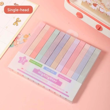Bút Highlighter BERNYTRO Pastel Kawaii 2 đầu huỳnh quang - Đồ dùng văn phòng phẩm thẩm mỹ, giảm giá 61.710₫ 10 Bút Highlighter BERNYTRO Pastel Kawaii 2 đầu huỳnh quang - Đồ dùng văn phòng phẩm thẩm mỹ, giảm giá 61.710₫ 10