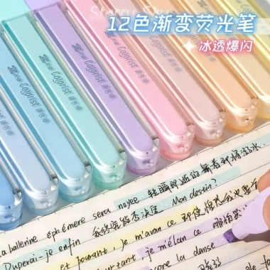 Bút Highlighter Flash Huỳnh Quang - Phong Cách Hàn Quốc, Màu Sắc, Giá 37.999đ