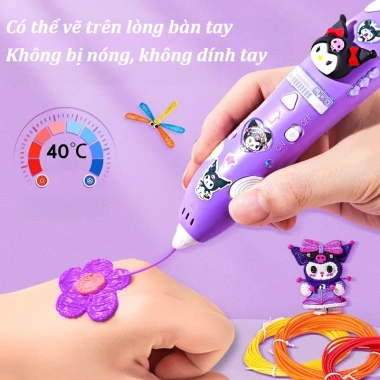 Bút In 3D Trẻ Em - Đầu Bút An Toàn Nhiệt Độ Thấp, Đồ Chơi Nghệ Thuật Thông Minh, Quà Tặng Sáng Tạo 3