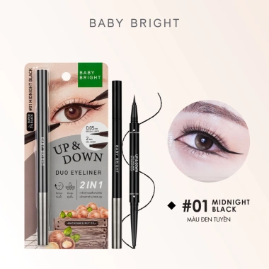 Bút Kẻ Mắt 2 Đầu Siêu Mảnh Baby Bright Duo 2 Màu 0.1g và 0.35g Giá 99.000 VND 9 Bút Kẻ Mắt 2 Đầu Siêu Mảnh Baby Bright Duo 2 Màu 0.1g và 0.35g Giá 99.000 VND 9