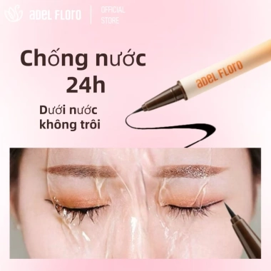Bút Kẻ Mắt Adel Floro Vỏ Chuyển Màu Đầu 0.1mm Siêu Mảnh Mực Đậm Chống Nhòe Giữ Nét 24h giá 68.586 VND 6