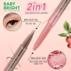 Bút kẻ mắt Baby Bright Rosy Rose 0.3ml + sáp mắt 0.2g - Đánh mắt rạng rỡ, dịu nhẹ, giá 89.000đ 6