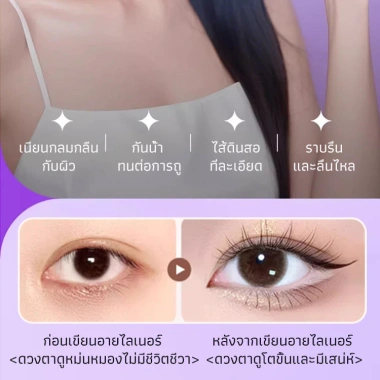 Bút Kẻ Mắt Gel Tự Động Dành Cho Người Mới Bắt Đầu - Chống Thấm Nước, Mồ Hôi, Lâu Trôi - Giá 66.700 VND 6