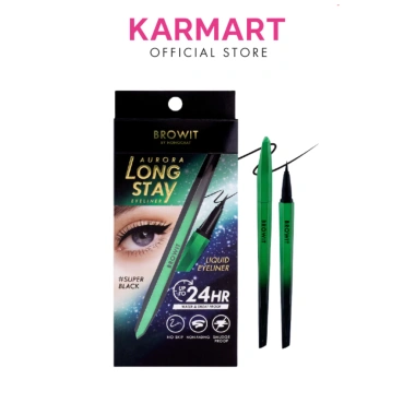 Bút Kẻ Mắt Lâu Trôi Aurora Long Stay 0.5g Siêu Mảnh, Không Vón Cục, Giá 129.000 VND (Giảm từ 163.830 VND)