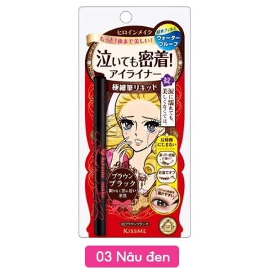 Bút Kẻ Mắt Nước Kissme Heroine Make Smooth 0.4ml Siêu Mượt Lâu Trôi Giá 228k 11