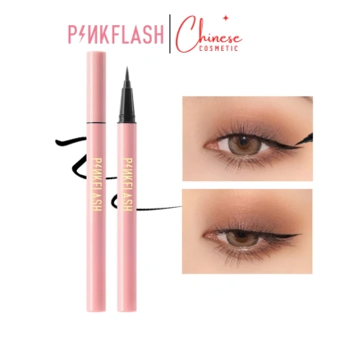 Bút Kẻ Mắt Pinkflash Dạng Lỏng Nhanh Khô 30g - Chất Lì, Chống Nước, Đen/Nâu Lâu Trôi