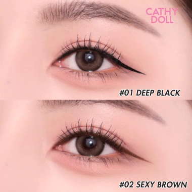 Bút Kẻ Mắt Siêu Mảnh Cathy Doll Chống Nước, Sắc Nét Tự Nhiên – 0.7ml Giá Ưu Đãi 129.000đ