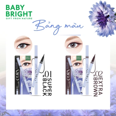 Bút Kẻ Mắt và Tẩy Trang 2 trong 1 Baby Bright Cornflower 0.5ml - Giá chỉ 129.000 VND