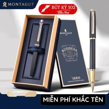 Bút khắc Montagut vân chìm kim loại - Quà tặng cô giáo, giá ưu đãi 450.000₫ 3