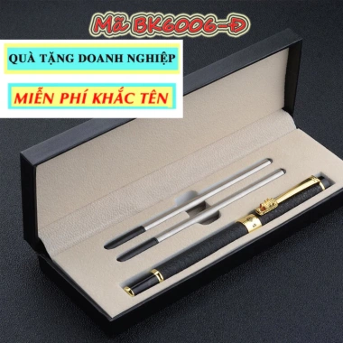 Bút khắc tên BK6.006 cao cấp Hắc Long thợ ngòi 0.5mm - Quà tặng cá nhân 25.000 VND