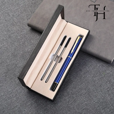 Bút khắc tên CEO18 cao cấp - Quà tặng doanh nghiệp hộp đựng + 02 ngòi 60.000 VND