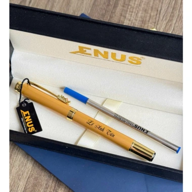 Bút ký cao cấp Enus VR245RG khắc tên, ngòi 0.7mm, quà tặng sang trọng kèm túi 179.000₫