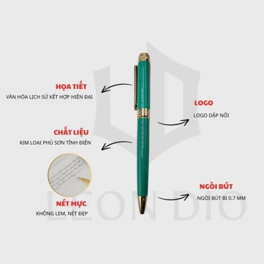 Bút Ký Cao Cấp Leon Dio Âu Lạc Đạm Nhĩ Hồng Pastel - Giá ưu đãi 600.000 5
