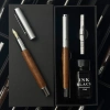 Bút ký cao cấp thép và thân gỗ, tặng hộp, túi, ngòi, lọ mực 15ml - Giá 275.000 VND 10