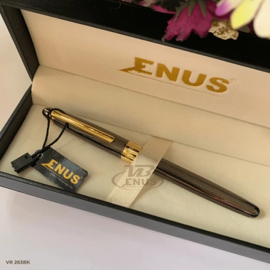 Bút ký Enus VR263BK cao cấp doanh nhân, nắp đậy sang trọng, khắc tên – Quà 229k