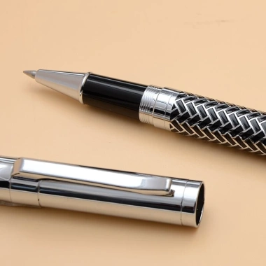 Bút ký gel Vỏ kim loại Vằn Nổi Baoer519 - Mực nước mượt, độ bền cao, giá ưu đãi 88.000đ