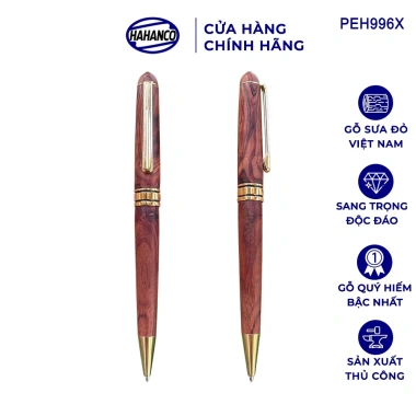 Bút ký gỗ sưa HAHANCO PEH996X Đẳng cấp May mắn Bình an Giá chỉ 299.000 VND