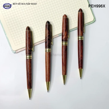 Bút ký gỗ sưa HAHANCO PEH996X Đẳng cấp May mắn Bình an Giá chỉ 299.000 VND