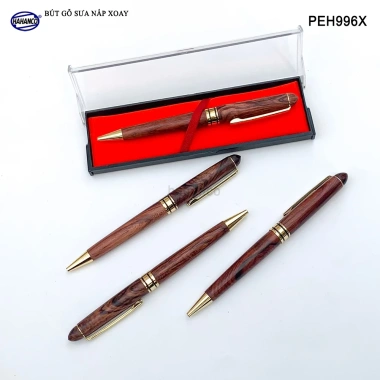 Bút ký gỗ sưa HAHANCO PEH996X Đẳng cấp May mắn Bình an Giá chỉ 299.000 VND
