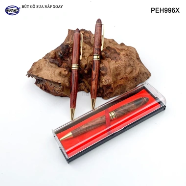Bút ký gỗ sưa HAHANCO PEH996X Đẳng cấp May mắn Bình an Giá chỉ 299.000 VND
