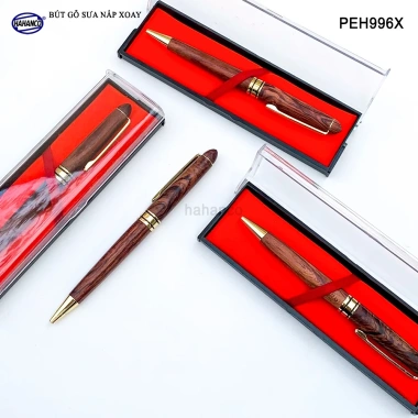 Bút ký gỗ sưa HAHANCO PEH996X Đẳng cấp May mắn Bình an Giá chỉ 299.000 VND