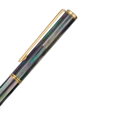 Bút ký khắc tên BLUSAIGON Ngọc trai đen Tahiti mạ titanium gold - Giá 1.699.000 VNĐ