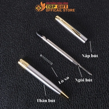 Bút ký kim loại cao cấp TopGift Pee P018BB khắc tên - Giá chỉ 109.000 VND 4