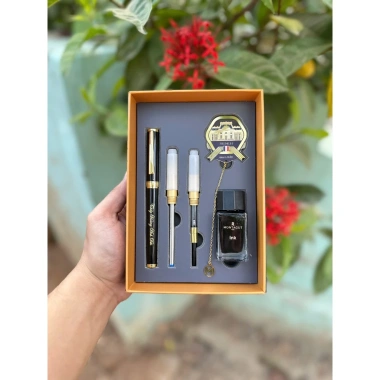 Bút ký Montagut 803 khắc tên - Quà doanh nghiệp cao cấp, kèm lọ mực và ngòi thay thế 2