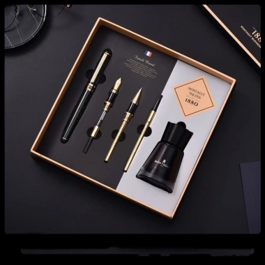 Bút ký Montagut cao cấp khắc tên miễn phí logo Full box quà tặng sang trọng 945k