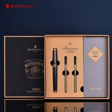 Bút ký Montagut M801 Đen - Khắc tên logo miễn phí, full box, giảm giá 1.2tr