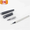 Bút ký mực gel 0.7mm kim loại ánh thép trắng đen B3.035 – Giá 89.000, viết mượt, bền 6