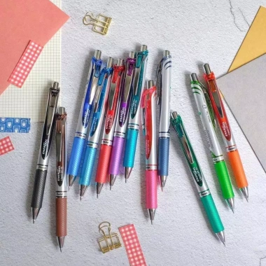 Bút Ký Pentel BL77 Ngòi 0.7mm - Bút Bi Bấm Giá 36.000 VND, Siêu Mỏng, Độ Bền Cao 5