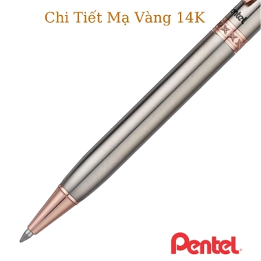 Bút ký Pentel cao cấp kim loại mạ vàng, mực bi 0.8mm - Giá chỉ 450.000đ 3
