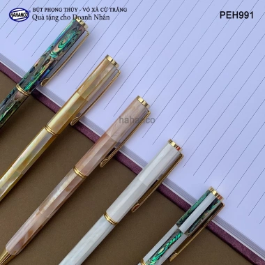 Bút ký phong thủy khảm ốc biển cao cấp đủ màu - Quà tặng ý nghĩa, giảm giá 350k