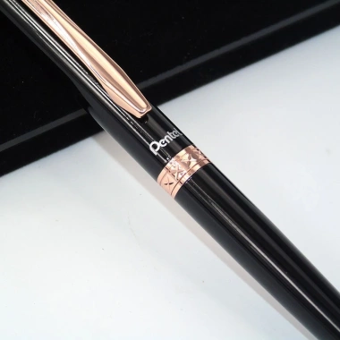 Bút ký tên cao cấp Pentel kim loại mạ vàng - Bút doanh nhân kèm hộp, giảm giá 450.000₫