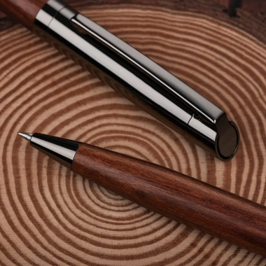 Bút ký vỏ gỗ tự nhiên & hợp kim VP02 - Sang trọng, quà tặng độc đáo, chỉ 98.000₫