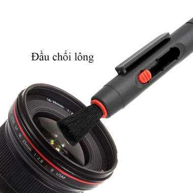 Bút lau Lens Than Hoạt Tính - Bộ Vệ Sinh Ống Kính Máy Ảnh, Giá Ưu Đãi 39.000₫