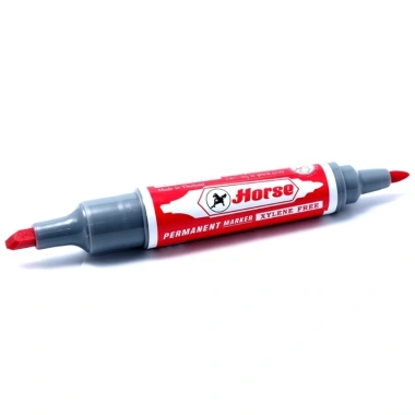 Bút Lông Dầu 2 Đầu Horse Arrow 12 Cây Xanh Đỏ - Thái Lan, Không Phai, Viết CD/Nhựa/Kính, 149.000₫ 7